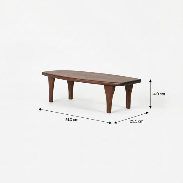 Ted Wooden Laptop Stand, Brown