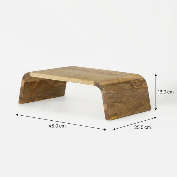 Eddie Wooden Laptop Stand - Natural
