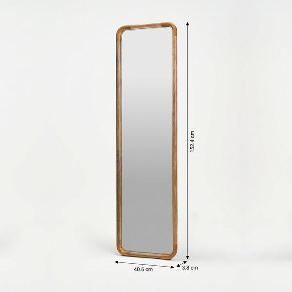 Silo Floor Mirror - Natural
