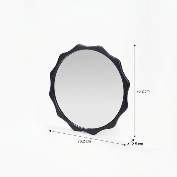 Celestia Wall Mirror - Black