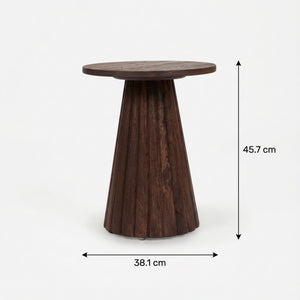 Agnus Coffee And Side Table, Set of 3 - Walnut