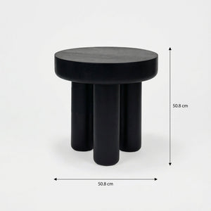 Hugo Coffee & Side Table Set - Black