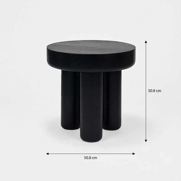Hugo Coffee & Side Table Set - Black