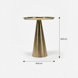 Layla Side Table - Gold