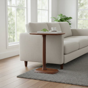 Tilly Wooden Side Table - Walnut