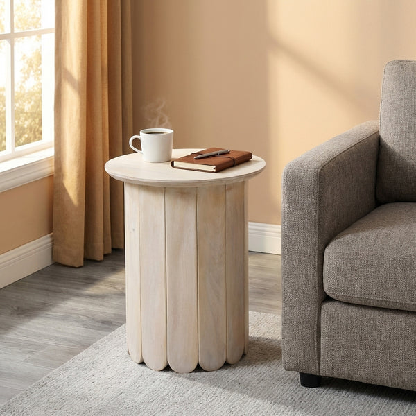 Olan Table Set - Whitewash