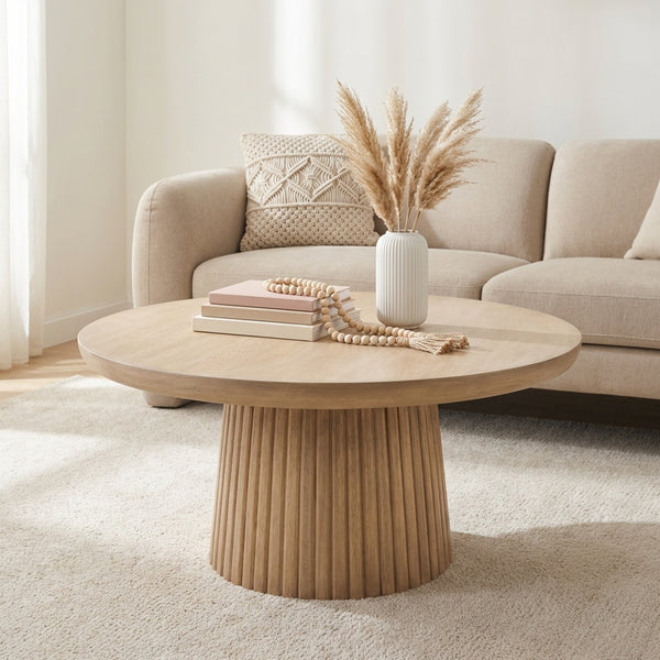 Agnus Coffee Table, Medium - Natural
