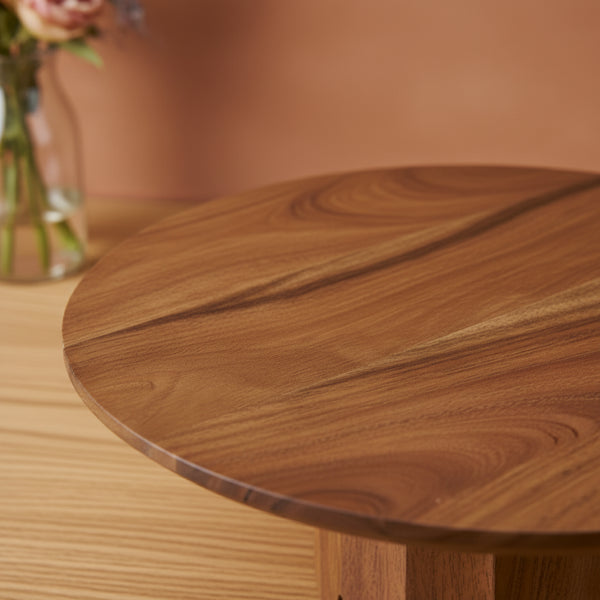 Ash Wooden Cake Stand, Medium - Natural