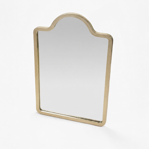 Mirza Wall Mirror With Metal Frame - Gold