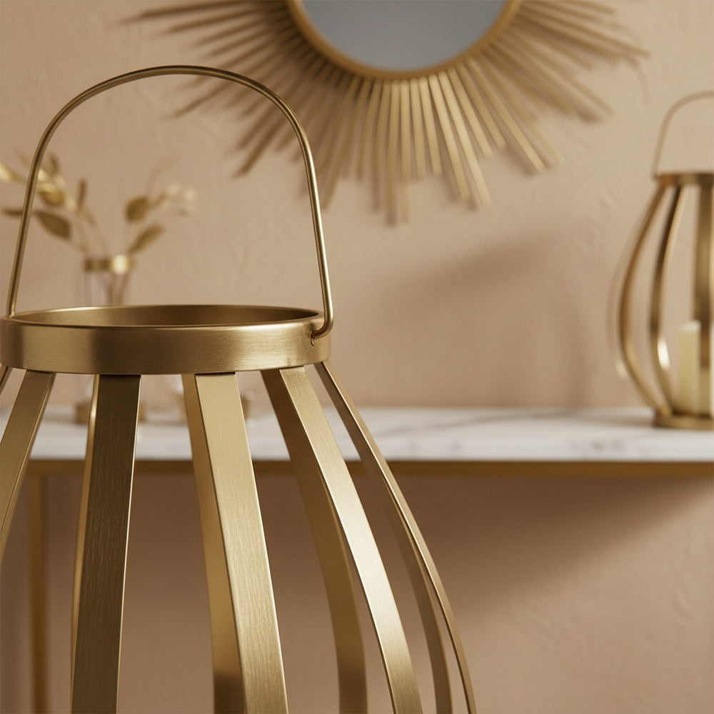 Ray Metal Lantern, Medium
