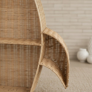 Apollo Rattan Storage Rack - Natural
